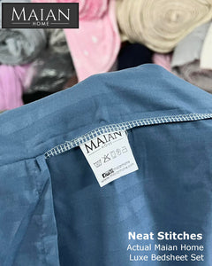 MAIAN HOME 4in1 Luxury Bedsheets Set LIGHT PINK